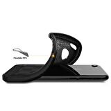 Buff iPhone 8 ile Uyumlu Black Armor Kılıf
