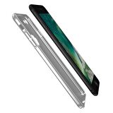 Buff iPhone 8 ile Uyumlu Slim Fit Kılıf Silver
