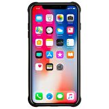 Buff iPhone X ile Uyumlu Black Armor Kılıf
