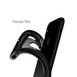 Buff iPhone X ile Uyumlu Black Armor Kılıf