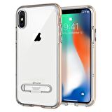 Buff iPhone X ile Uyumlu Air Bumper Kılıf Gold
