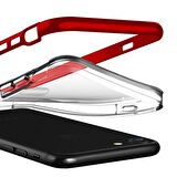 Buff iPhone 8/7 ile Uyumlu Air Bumper Kılıf Red