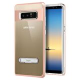Buff Galaxy Note 8 ile Uyumlu Air Bumper Kılıf Rose Gold