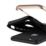 Buff iPhone 7 ile Uyumlu New Armor Kılıf Gold