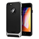 Buff iPhone 7 ile Uyumlu New Armor Kılıf Silver