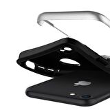 Buff iPhone 7 ile Uyumlu New Armor Kılıf Silver