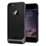 Buff iPhone 7 ile Uyumlu New Armor Kılıf Space Gray
