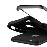 Buff iPhone 7 ile Uyumlu New Armor Kılıf Space Gray