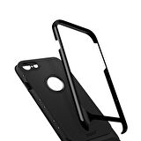 Buff iPhone 8 ile Uyumlu New Armor Kılıf Black