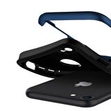 Buff iPhone 8 ile Uyumlu New Armor Kılıf Coral Blue