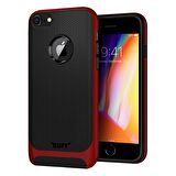 Buff iPhone 8 ile Uyumlu New Armor Kılıf Red