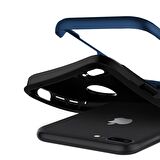 Buff iPhone 7 Plus ile Uyumlu New Armor Kılıf Coral Blue