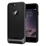 Buff iPhone 7 Plus ile Uyumlu New Armor Kılıf Space Gray
