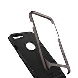 Buff iPhone 7 Plus ile Uyumlu New Armor Kılıf Space Gray
