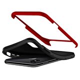 Buff iPhone X ile Uyumlu New Armor Kılıf Red