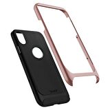 Buff iPhone X ile Uyumlu New Armor Kılıf Rose Gold