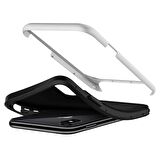 Buff iPhone X ile Uyumlu New Armor Kılıf Silver