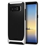 Buff Galaxy Note 8 ile Uyumlu New Armor Kılıf Silver