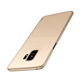 Buff Galaxy S9 ile Uyumlu Slim Fit Kılıf Gold
