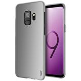 Buff Galaxy S9 ile Uyumlu Slim Fit Kılıf Silver