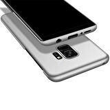 Buff Galaxy S9 ile Uyumlu Slim Fit Kılıf Silver