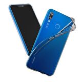 Buff P20 Lite ile Uyumlu Air Hybrid Kılıf Smoke Black