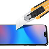 Buﬀ P20 Lite ile Uyumlu Glass Ekran Koruyucu