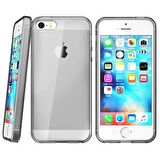 Buff iPhone 5-5S-5SE ile Uyumlu Air Hybrid Kılıf Smoke Black