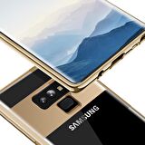 Buff Galaxy Note 9 ile Uyumlu Air Bumper Kılıf Gold