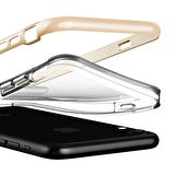 Buff iPhone XR ile Uyumlu Air Bumper Kılıf Gold