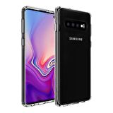 Buff Galaxy S10 ile Uyumlu Air Hybrid Kılıf Smoke Black