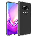 Buff Galaxy S10e ile Uyumlu Air Hybrid Kılıf Crystal Clear