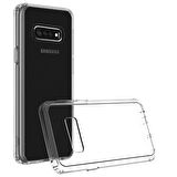 Buff Galaxy S10e ile Uyumlu Air Hybrid Kılıf Crystal Clear