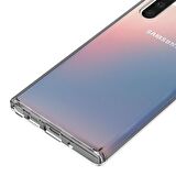 Buff Galaxy Note 10 ile Uyumlu Air Hybrid Kılıf Smoke Black