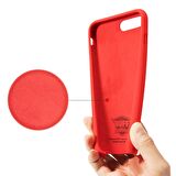 Buff iPhone 8/7 ile Uyumlu Rubber Fit Kılıf Red