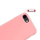Buff iPhone 8/7 ile Uyumlu Rubber Fit Kılıf Pink Sand