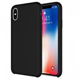 Buff iPhone Xs/X Rubber Fit Kılıf Black