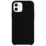 Buff iPhone 12 Mini Rubber Fit Kılıf Black