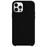 Buff iPhone 12 Pro Max Rubber Fit Kılıf Black