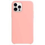 Buff iPhone 12 Pro Max ile Uyumlu Rubber Fit Kılıf Pink Sand