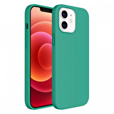 Buff iPhone 12 / 12 Pro ile Uyumlu Rubber S Kılıf Cornflower