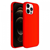 Buff iPhone 12 Pro Max Rubber S Kılıf Neon Orange