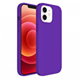 Buff iPhone 12 / 12 Pro Rubber S Kılıf Purple
