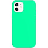 Buff iPhone 12 Mini Rubber S Kılıf Mint