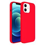 Buff iPhone 12 Mini Rubber S Kılıf Neon Pink