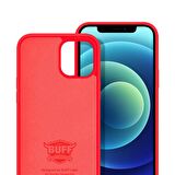 Buff iPhone 12 Mini Rubber S Kılıf Neon Pink
