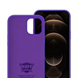 Buff iPhone 12 Pro Max Rubber S Kılıf Purple