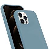 Buff iPhone 12 Pro Max Rubber S Kılıf Ice Blue