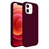 Buff iPhone 12 / 12 Pro Rubber S Kılıf Plum