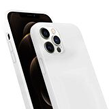 Buff iPhone 12 Pro Max Rubber S Kılıf White